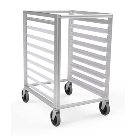 Lockwood Manufacturing Half Height 9 Tray Rack, Adjust Slides, 3" Centers For 18" Wide Pans RR35-9
